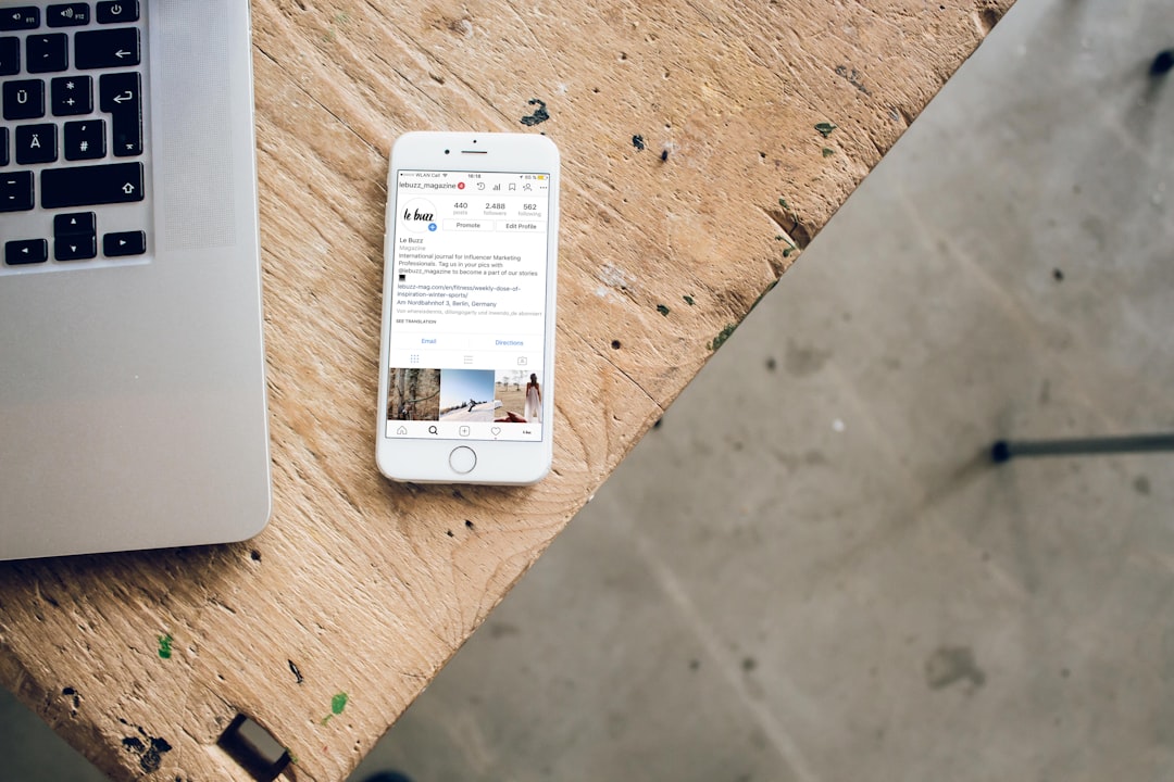 The picture was part of our own communication (product ads). Taken by our editor and photographer Dario in the German coworking space Hafven. by Phone Brands silver iPhone 6 turned on