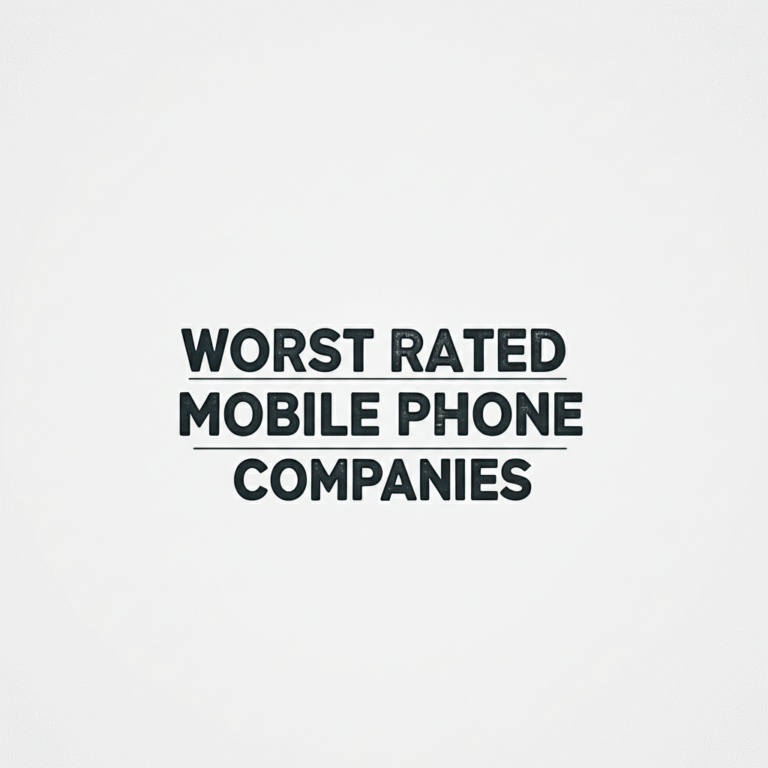 Featured image for The 12 Worst Rated Mobile Phone Companies to Avoid in 2025