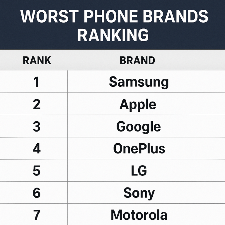 Featured image for 12 Worst Phone Brands of All Time The Ultimate 2026 Ranking